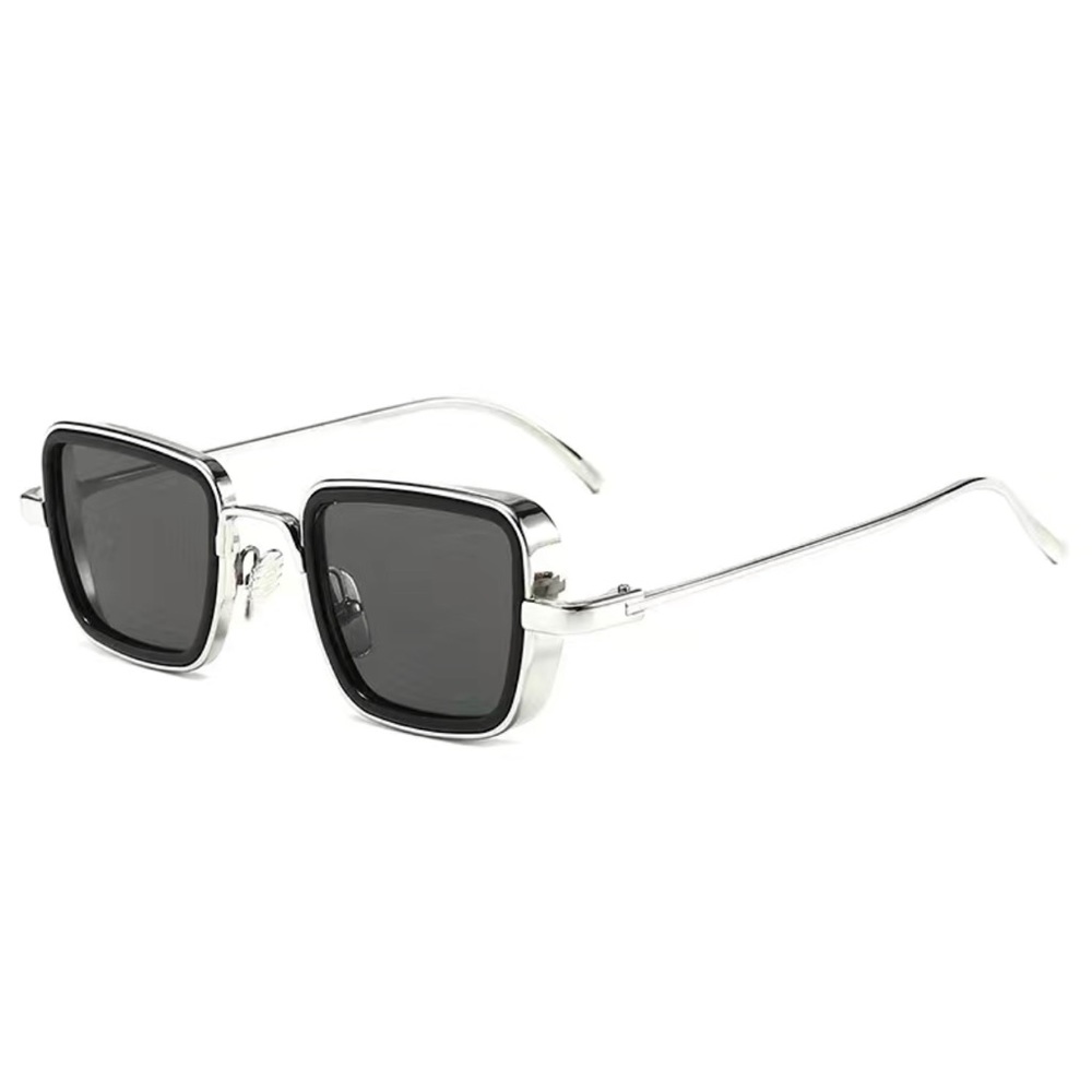 New Men's Sunglasses Retro Thick Edge Metal Frame Fashion Sunglasses